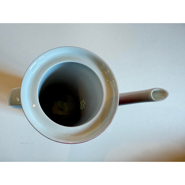 Mid 20th Century Rosenthal Porcelain Secunda Purple Coffee or Espresso Set Designed by Theo Baumann For Sale In Washington DC - Image 6 of 7