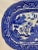 English Antique Allerton’s Ltd Blue Willow Serving Platter Made in England - Circa 1830’s For Sale - Image 3 of 12