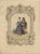Court Costume Royal Couple, 1847, Lithograph For Sale
