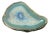 Teal Banded Agate Paper Weight For Sale