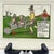 Ceramic 1962 Delano Studios Hand-Colored Charles Crombie Perrier Golf Tray For Sale - Image 7 of 9