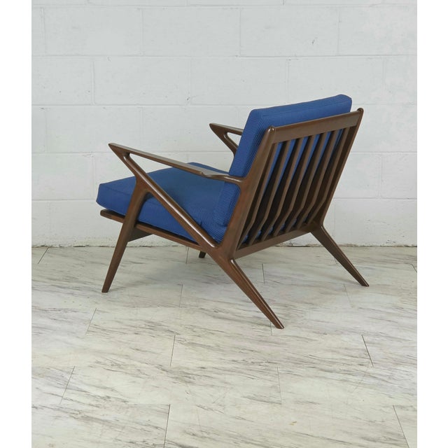 Mid-Century Modern 1950s Z Chair by Poul Jensen for Selig For Sale - Image 3 of 10