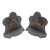 Early 20th Century American Cast-Iron Fireside Bookends, Pair For Sale - Image 12 of 15