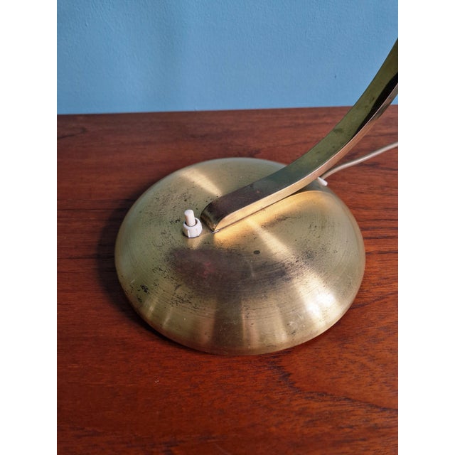 Gold Bauhaus Table Lamp by Egon Hillebrand for Hillebrand Lighting, Germany, 1930s For Sale - Image 8 of 18