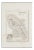 Map of Martinique - Etching - 19th-Century For Sale