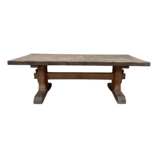 Monastery Table in Oak For Sale