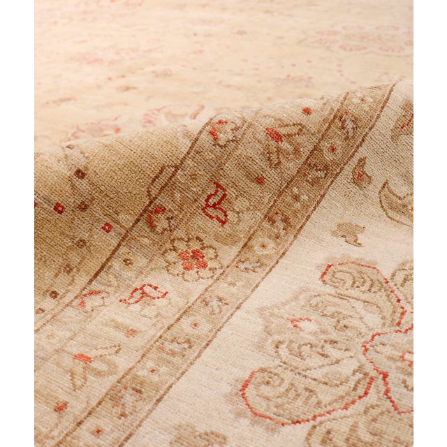 Ferehan Lamb's Wool L. Gold Area Rug-13' 0" X 17' 5" For Sale - Image 4 of 5
