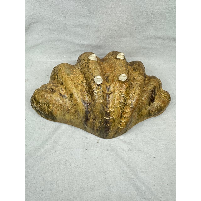 Ae Ceramics Large Sea Clam Bowl For Sale - Image 12 of 12