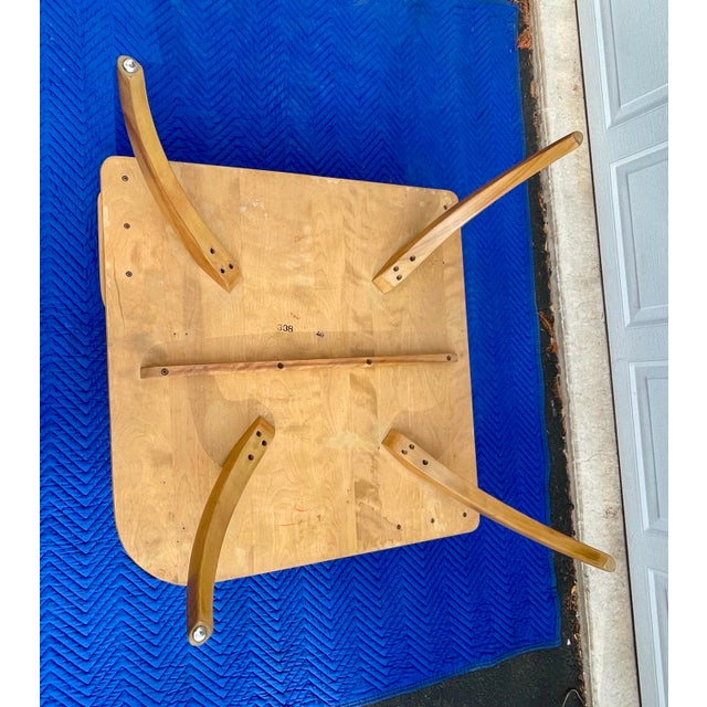 Heywood-Wakefield Midcentury Modern Two Tier Corner Table For Sale - Image 11 of 13