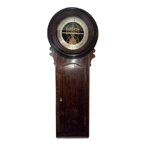 Early 19th Century English World Time Zone Skeleton Wall Clock