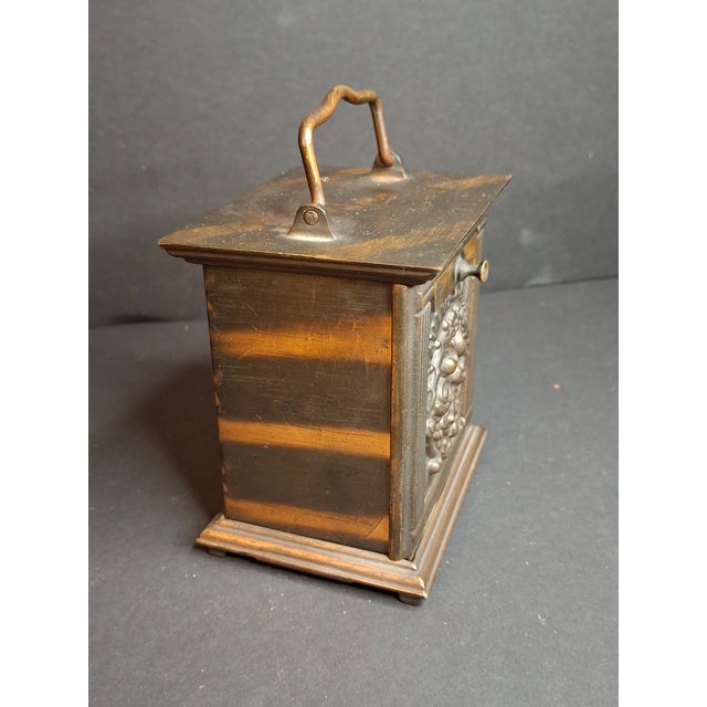 Antique 1895 Chandler’s Mechanical Bank National Brass Works Safe For Sale - Image 14 of 14
