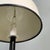 1980s Italian Postmodern Black Metal Stem & White Metal Lampshade Floor Lamp, 1980s For Sale - Image 5 of 14