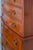 1940s Bow Front Flame Mahogany Dresser & Highboy | Attributed to Drexel Heritage | Georgian Revival Bedroom Suite (Pair) For Sale - Image 9 of 14