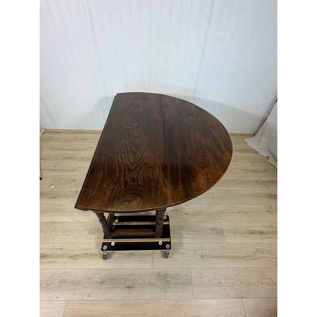 19th Century English Gateleg Table For Sale In Nashville - Image 6 of 15