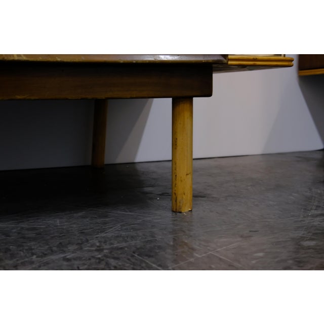 Wood Pair of Italian Art Deco Cabinets, Attr. Paolo Buffa, Italy, 1940s (Without Doors) For Sale - Image 7 of 17