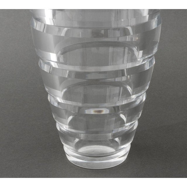 Baccarat, Etc. Clear Crystal Vessels, 3 For Sale In New York - Image 6 of 10