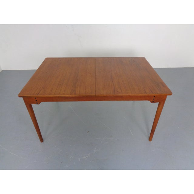 1950s Extandable Teak Model B065 Dining Table by Finn Juhl for Bovirke, Denmark, 1950s For Sale - Image 5 of 18