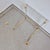 Gold Hollywood Regency French Side Table in Acrylic, Brass and Glass, 1970s For Sale - Image 8 of 10