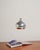 Scandinavian Chromed Metal Ceiling Lamp, 1960s For Sale - Image 3 of 7