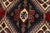 Textile Yalameh Rug 5'1'' X 6'7'' Ivory Wool Vintage Tribal Hand-Knotted Oriental Carpet For Sale - Image 7 of 13
