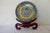 Ceramic 20th Century Chinese Blue & Yellow Dragon Porcelain Charger – 15” Decorative Plate For Sale - Image 7 of 10