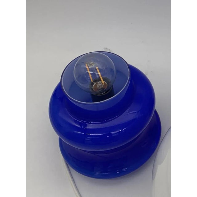 Vintage Murano Glass Table Lamps, 1969, Set of 2 For Sale - Image 4 of 6