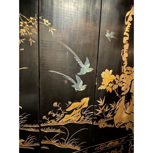 Wood Chinese Screen For Sale - Image 7 of 10