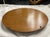 1910s Art Nouveau Oval Serving Tray Hand Painted & Signed by Germonde. Purchased at a Paris Flea Market. For Sale - Image 4 of 4