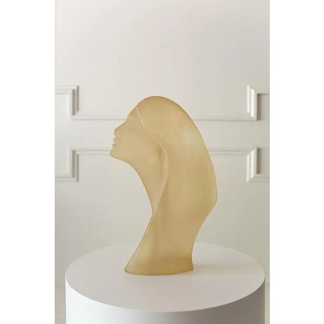1980s Post Modern Bust Sculpture, "Stargazer" by David Fisher For Sale - Image 9 of 9