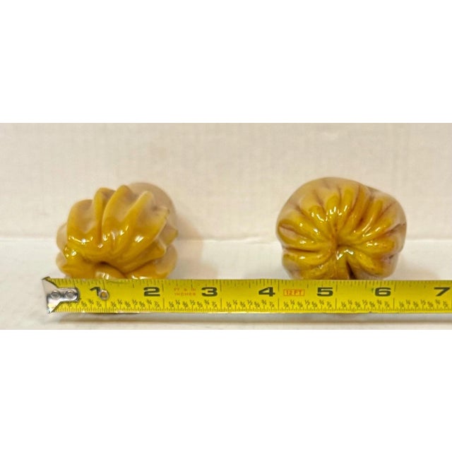 Gold Early 20th Century Tiffany Studios Rare Art Glass - A Pair For Sale - Image 8 of 9