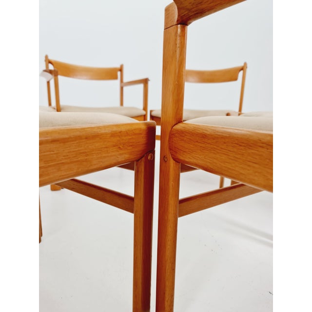 Danish Oak Dining Chairs by H. W. Klein for Bramin, 1960s, Set of 6 For Sale - Image 18 of 18