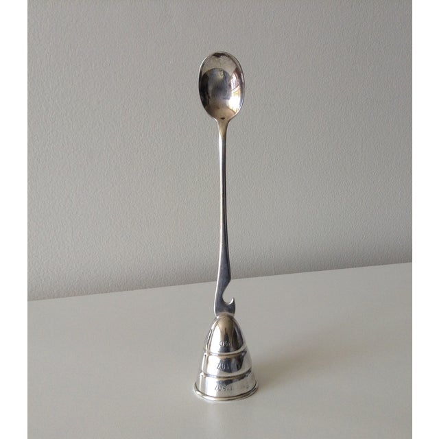 Napier Silver Plate Jigger and Spoon Chairish