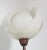 Glass 1980s Italian Postmodern Sculptural Flower Floor Lamps, Frosted Glass, Set of 3 For Sale - Image 7 of 15