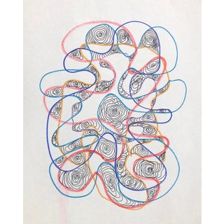 1991 William Glen Davis Atomic Marker Drawing For Sale