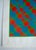 Mid-century modern graphic silkscreen screenprint original print in a poster size format. Titled "Double Reverse" by Jane...