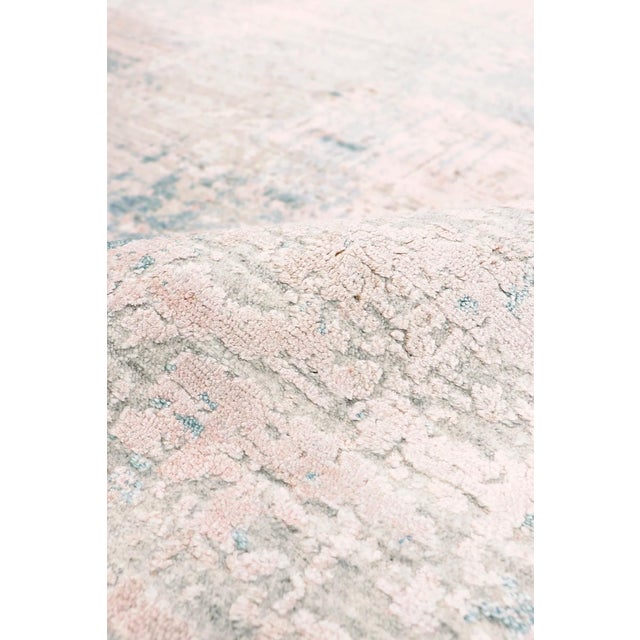 2020s Pasargad Home Malibu Grey Area Rug-10' 0'' X 14' 0'' For Sale - Image 5 of 6