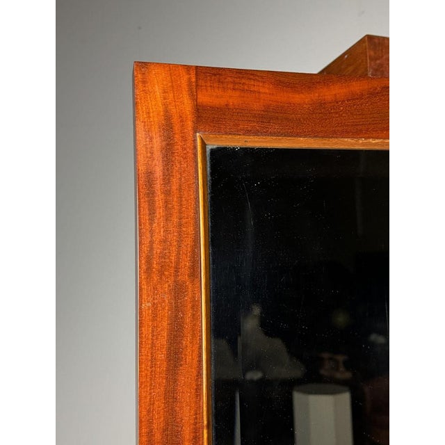 Brown Art Deco Wardrobe with Mirrors, 1920s For Sale - Image 8 of 18