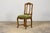 Wood Early 20th Century French Louis XV Walnut Dining Chairs With Moss Green Mohair, Set of 8 For Sale - Image 7 of 18