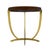 Mid-Century Modern French Art Deco Round Side Table For Sale - Image 3 of 7