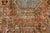 Antique Heriz Runner Rug With Distressed Terracotta and Sage Patina 3x10 For Sale In New York - Image 6 of 9