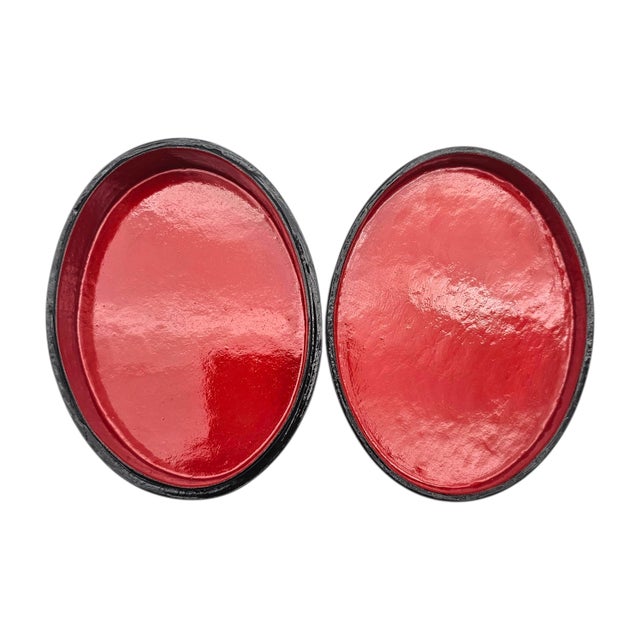 Russian Hand Painted Lacquer Box Depicting St George and the Dragon, 4.5 For Sale - Image 11 of 16