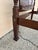 Vintage Georgian Federal Style Mahogany Four Poster Rice Carved Queen Sz Bed For Sale - Image 11 of 16