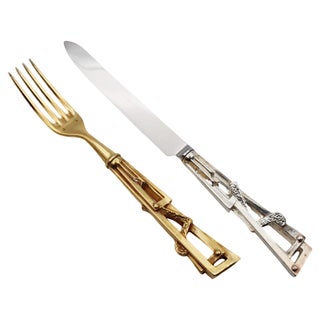 Bronze Sonia Pieces by Richard Lauret, Set of 2 For Sale