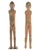Pair of Chinese Han Tall Slender Terracotta Figures For Sale In Tampa - Image 6 of 9