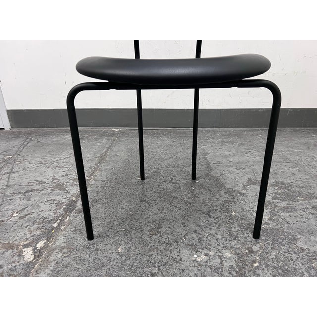 Oeo Studio for Gubi Coco Leather Side Chair For Sale - Image 9 of 12