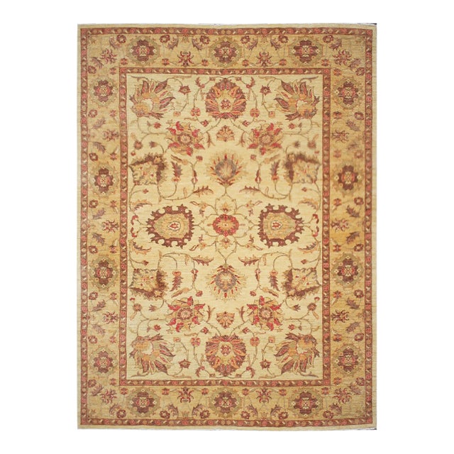 Hand-Knotted Chobi Rug 10'2" X 14'1" For Sale