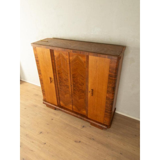 Vintage Art Deco Wardrobe For Sale - Image 5 of 14