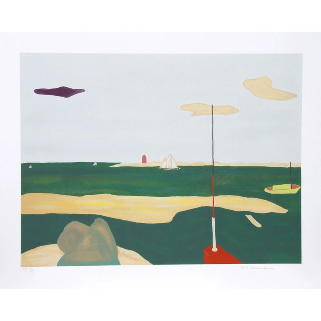 Marion McClanahan - Purple Cloud 21 Aps Lithograph For Sale