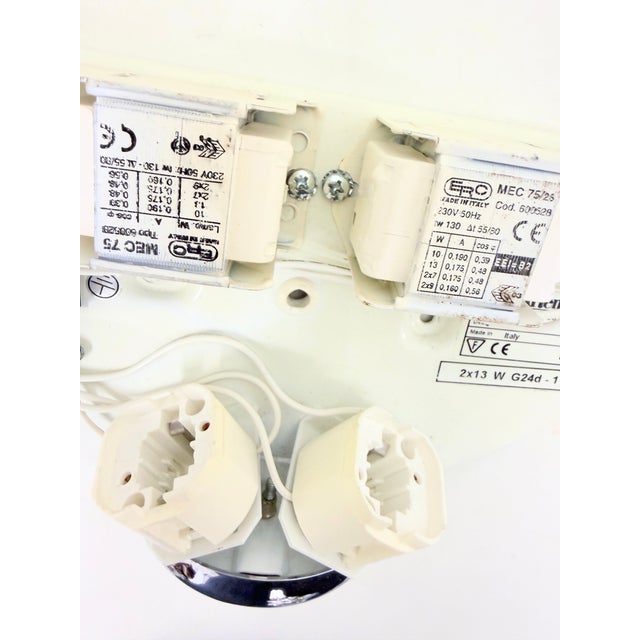 Metal Onfale Wall Lights by Luciano Vistosi for Artemide, 1978, Set of 4 For Sale - Image 7 of 14