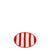 Contemporary Lido Dessert Plate - Set of 4 - Red For Sale - Image 3 of 3